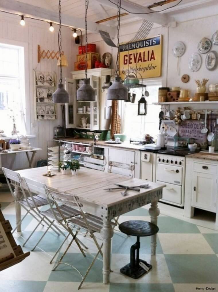 Bohemian Style Kitchens 12