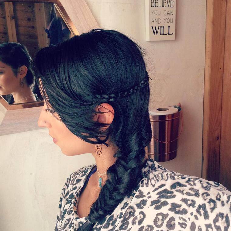 Cute Boho Style Girls Hair Styles For Any Kind of Hairs (35)