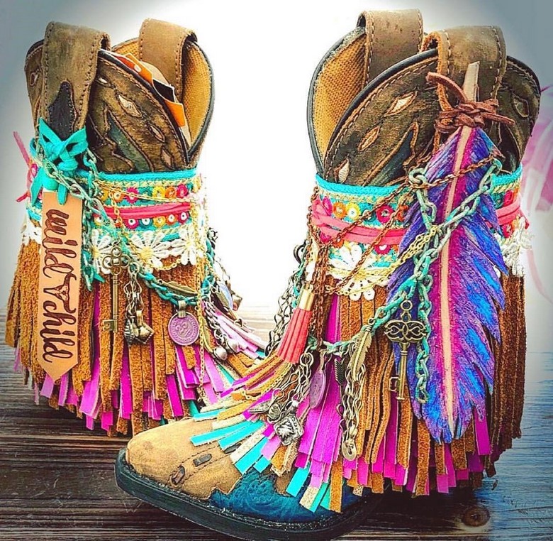 Boho style store shoes