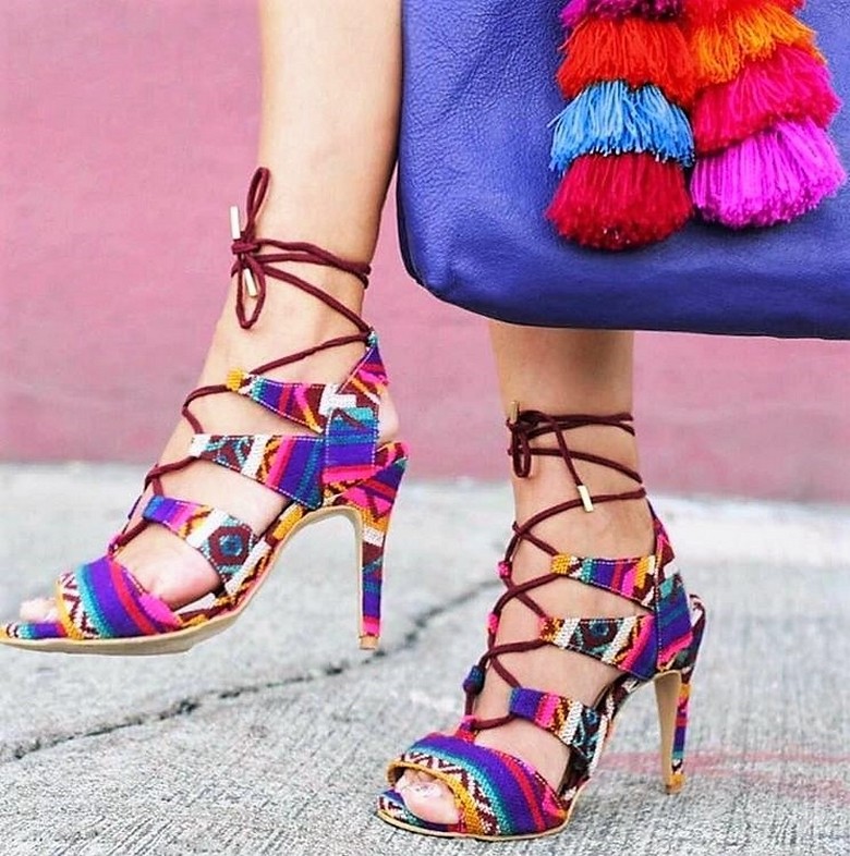 boho style shoes 36