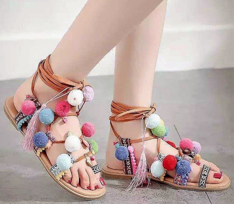 boho style shoes 41