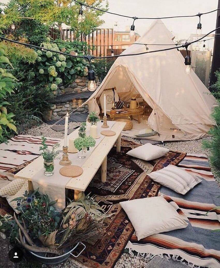 Bohemian Garden Designs And Backyard Ideas (14)