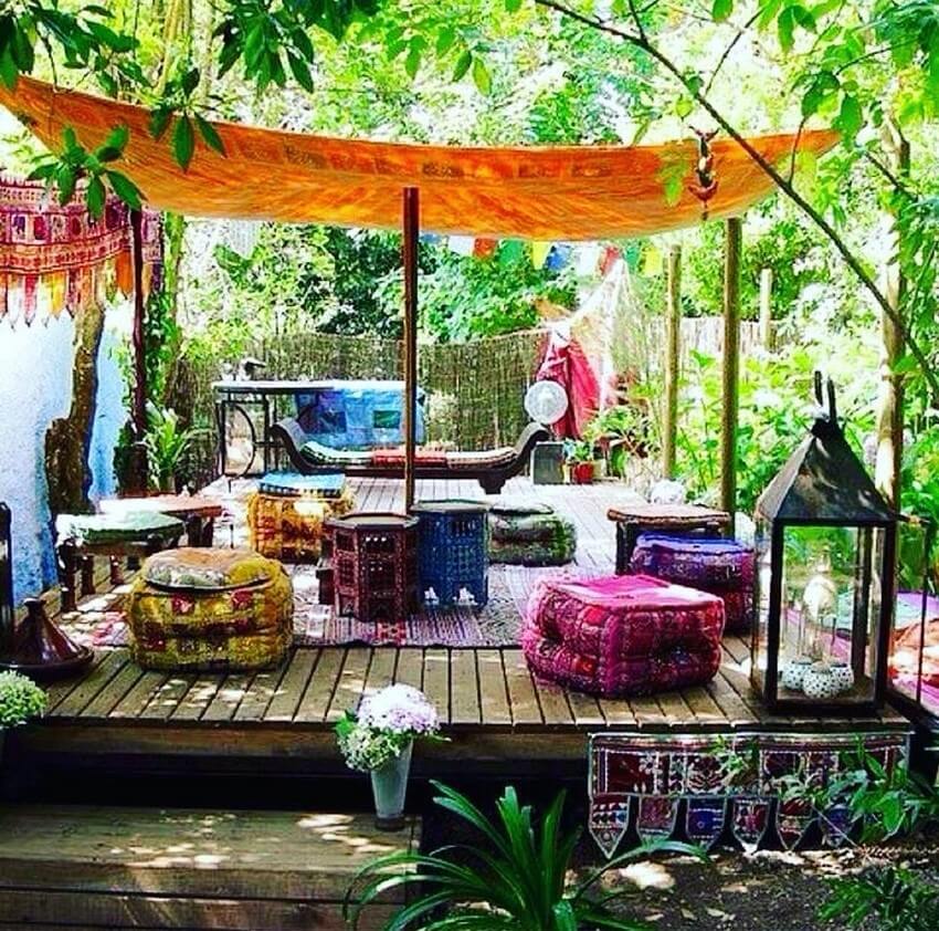 Bohemian Garden Designs And Backyard Ideas (47)