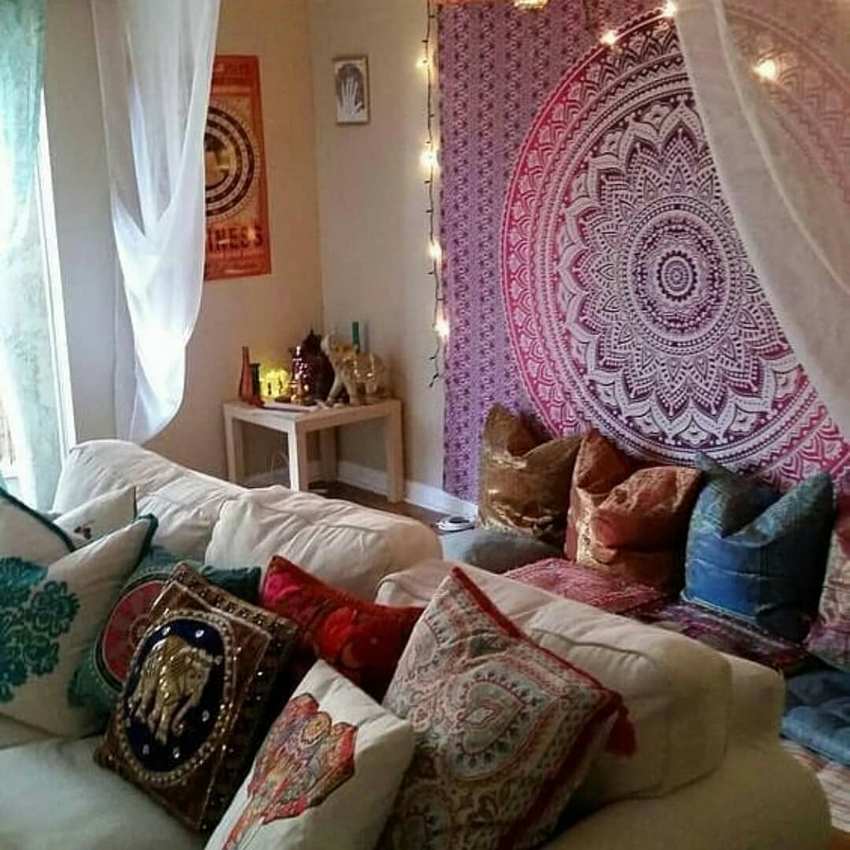 Bohemian Style Home Decor Ideas (14)