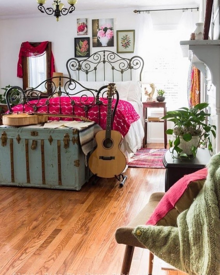 Bohemian Style Home Decor Ideas (27)
