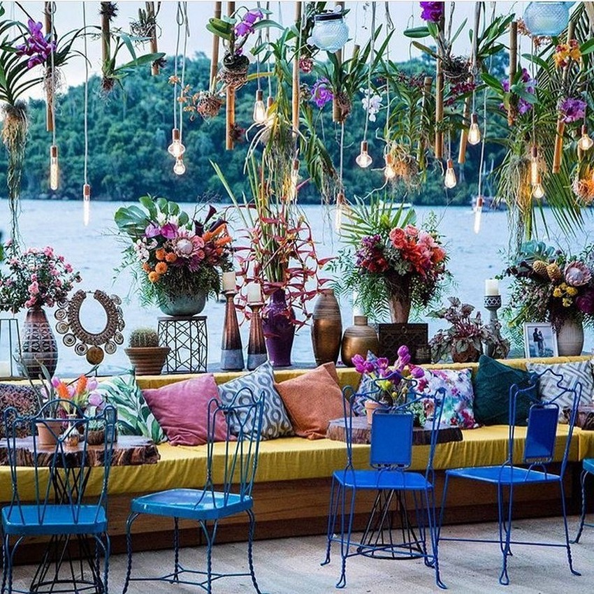 Bohemian Style Home Decor Ideas (29)