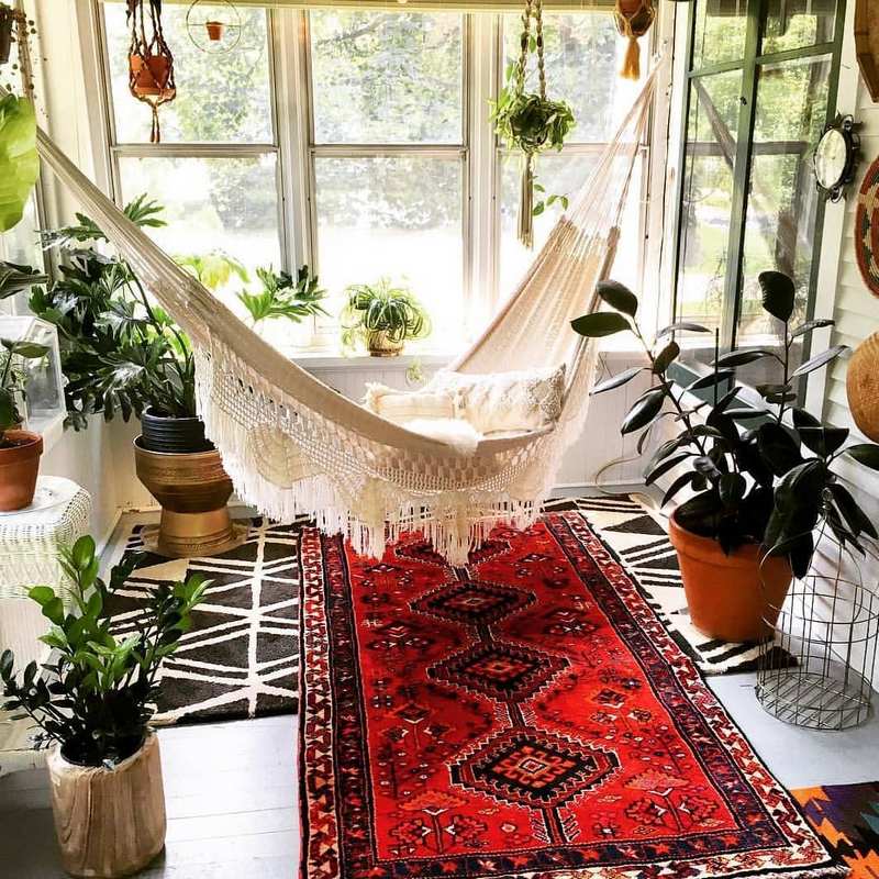 bohemian home decor ideas (10)