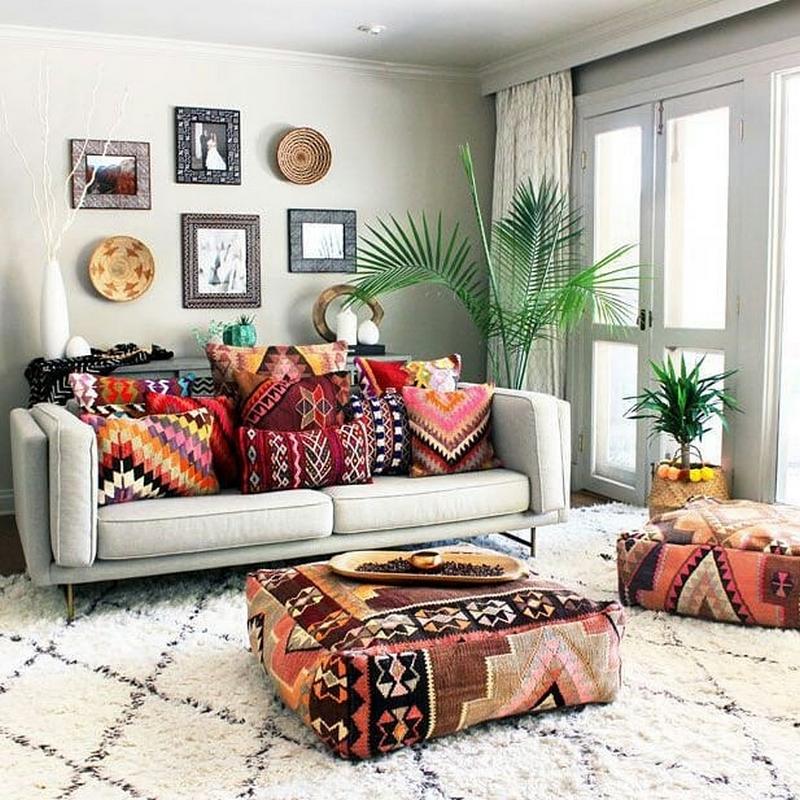 bohemian home decor ideas (18)