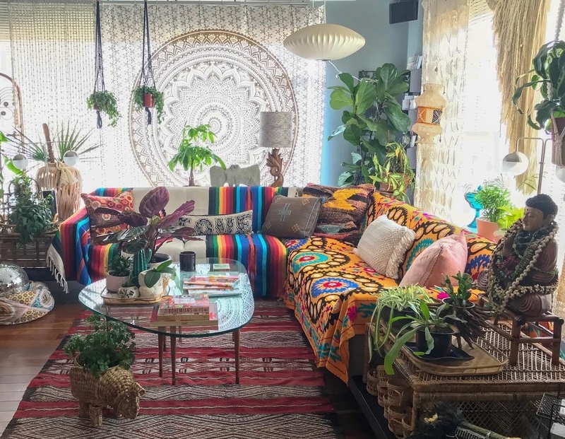 bohemian home decor ideas (2)