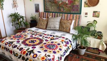 Bohemian Style Beds and Bedrooms