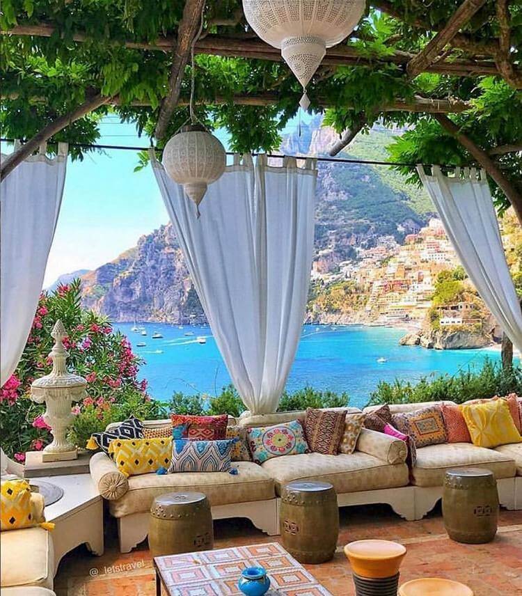 bohemian style outdoor and garden (14)