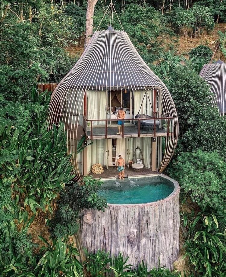 bohemian style outdoor and garden (58)