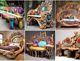 The Timeless Allure of Bohemian Style Wood Log Furniture